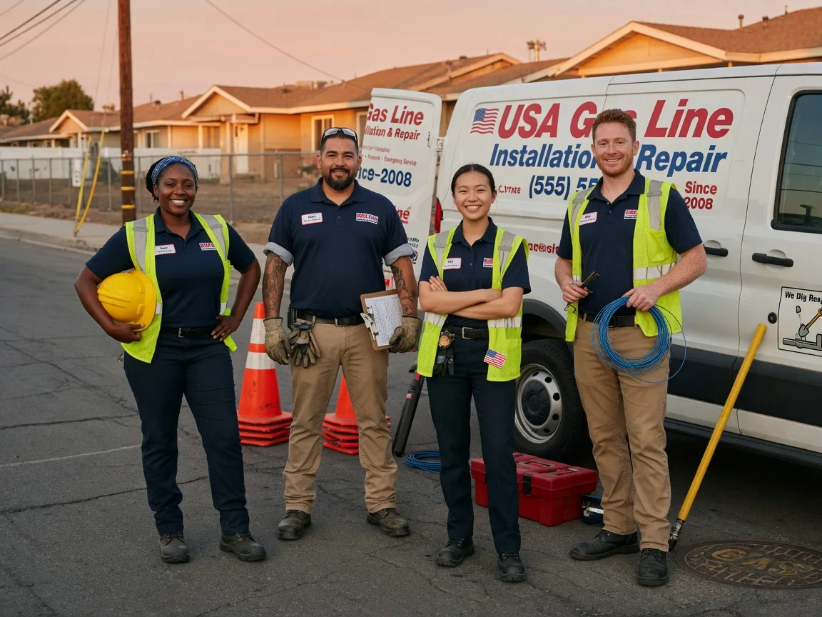 Gas Line Installation company in Mott, ND